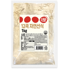 바이오푸드몰_식자재왕 12곡 자연선식 미숫가루, 6개, 1kg