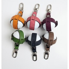 [에첼소] 골프공홀더 1구 골프공케이스, 1개, 빈티지머스타드