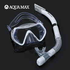 아쿠아맥스 일안식 스노쿨링세트, 화이트