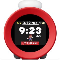 任天堂 超級瑪利歐兄弟 遊戲主題智慧鬧鐘 阿勒莫Sound Clock Alarmo 台灣版, 紅色, 1VEHICLE_COUNT