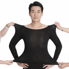 남성 고탄력 초경량 발열내의 상하의 세트