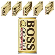 日本 BOSS 咖啡歐蕾, 185g, 30罐