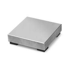 ImpressArt 고무 발이 있는 견고한 강철 벤치 블록 ImpressArt Solid Steel Bench Block w/ Rubber Feet 2" X 2" Jewel, 작은