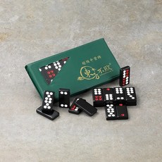 東方不敗 中/大 骨牌天九牌筒子專用透明收納盒, 1個, 中骨牌