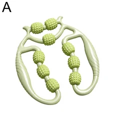 송아지 팔 다리 바디 마사지 롤러 슬리밍 안티 셀룰 라이트 여성 매직 Shapely 릴렉스 도구 홈 건강 관리, 01 green, 01 CN