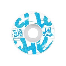 [ 1256923 ] 클리셰 프리지스 휠 (화이트/시안 51), 화이트/시안