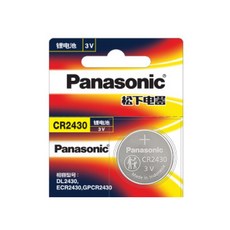 Panasonic 國際牌 鈕扣電池, 1個, CR2430