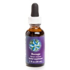 Flower Essence Services 琉璃苣草本花精, 1個, 30毫升