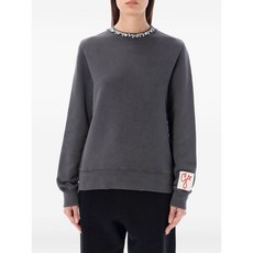 골든 구스 장식 크루 넥 스웨터