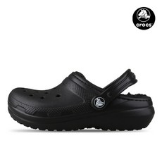 Crocs 經典內襯木屐兒童黑色 (207010_060)