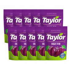 테일러 푸룬 건자두, 50g, 10개
