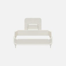 東居 鉤博士【台灣製】垃圾架 廚餘架 垃圾桶架 壁掛 無痕 廚房收納, 1個, 【一次性背貼】垃圾廚餘架