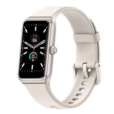 걸음 수 카운터/칼로리/스톱워치가 있는 피트니스 트래커 활동 심박수 모니터가 건강 수면 1.47 터치 컬러 스크린 여성 및 남성용 만보계 시계 167215, 2-화이트