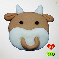 버블솝플레이 비누찰흙 십이지신 소 비누만들기 7인용 향기 클레이 공예 유치원선물