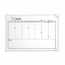 화이트 주간계획표 70x50cm 주간식단표 스케쥴보드hoh85KJQ
