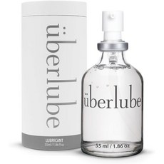 Uberlube 프리미엄 실리콘 여성 청결제 무향 미국 직배송, 1개, 55ml