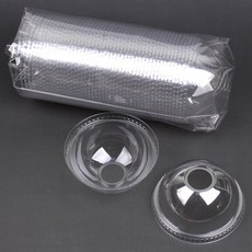 달곰베이킹 대용량 투명컵모음, 투명컵-돔뚜껑(타공/50개), 1개