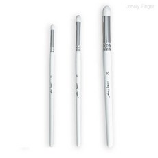 드라이 브 모델 세라믹 아트 페인팅용 라운드 디테일 페인트, 1개, 2. 3pcs White A