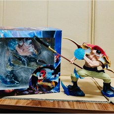 LX 白鬍子 蹲姿 GK 手辦 模型 公仔 擺件 海賊王航海王港版模型，精緻收藏，重現經典角色, 1個