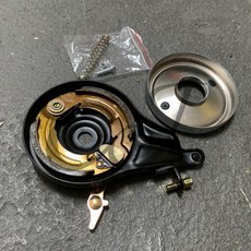 CJ Ebike 100MM鼓式剎車皮，14MM後剎車鼓，電動車漲緊圈剎車配件, 1個, 無鑰匙