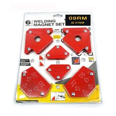 공구라면 (09RM) 용접 각도 자석세트 (6P), 1개
