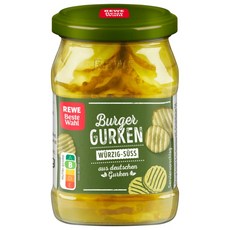 레베 베스트발 Beste Wahl 버거 피클 spicy-sweet 170g (병), 1개