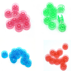 클위몰 실감개 실패 투명보빈 10P 실꽂이, 10개