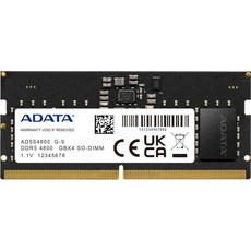 ADATA DDR5 5600 SO-DIMM 메모리 모듈 - 16GB 고대역폭 노트북 메모리 모듈RAM - 고속 5600MHz - 자동 오류 수정 - AMD 및 인텔 플랫폼과 호, 32GB(1x32GB)