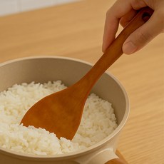 하우스웨어 옻칠 우드 슬림 주걱, 1개, 대추나무 (대)