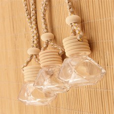 차량 방향제 유리 디퓨저 미니 공병 소분통 용기, 1개