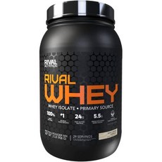Rival Nutrition 라이벌 뉴트리션 웨이 WPI 프로틴 소프트 서브 바닐라 분리유청단백질 908g, 1개