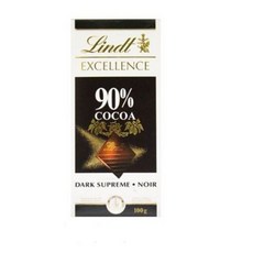 린트 엑설런스 다크 90% 초콜릿, 100g, 8개