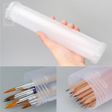 초아디자인 미술 붓 케이스 원형붓통
