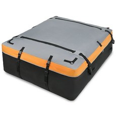 루프백 지붕 대용량 자동차 캠핑용 방수, 1개, 그레이 38 160x130x50cm