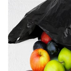 에이오티e샵 대형봉투 48 1봉(100매) 재활용비닐봉투, 흑색