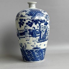 明成化 青花梅瓶, 如圖所示