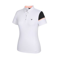 卡拉威【Callaway】企劃女中袖彩色立領短袖T卹CWTYJ6664-100_G