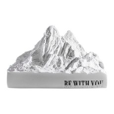 BE WITH YOU 阿爾卑斯擴香石 車用香氛, 1個, 阿爾卑斯擴香石/極光灰(無夜光),樂米精油-薰衣草