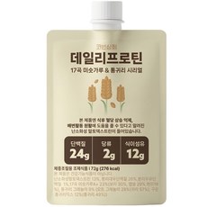 코빈 혈당케어 + 배변원활 기능성 단백질 데일리프로틴 17곡 미숫가루, 10개, 72g