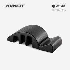 굽은등 스트레칭 폼롤러 근육풀기 거북목 일자목 반원, 1개, 고밀도 어린이용 모델 (추천키1.4m이하)