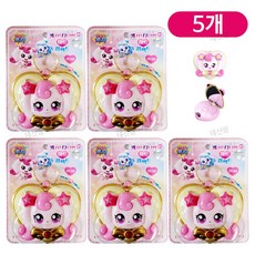 캐치티니핑 알쏭달쏭 하트 컴팩트5기 키즈캔디10g 포함, 하츄핑컴팩트5개