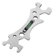 水平調整萬用扳手 衛浴花灑淋浴安裝工具, 1個, 沐浴龍頭安裝彎角扳手帶水平儀