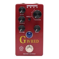 Mosky GIV RED Preamp Overdrive 電吉他 破音 效果器 REVV G4, 1個