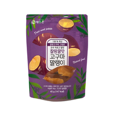 찰랑꿀맛 고구마말랭이, 18개, 45g