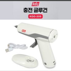 케이디와이 충전 글루건 DC3.7V 20W KGG-20S, 1개