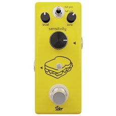 ISET 기타 이팩터 디스토션 오버드라이브 딜레이 코러스, 1개, PD-9