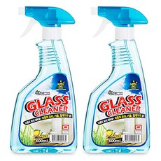 산도깨비 유리세정제 레몬향 600ml x 2개 유리창 유리 거울 다목적 세척 세정 청소 세제