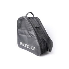 GRACESLIDE 直排輪收納包 大容量透氣網布設計 多色可選, 經典黑, 1個
