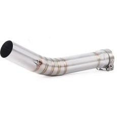 오토바이 링크 파이프 시스템 머플러 프론트 헤더 배기 슬립 온, 2. SAME PHOTO, 기본