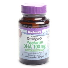 Bluebonnet Omega-3膠囊 100mg, 30顆, 1罐